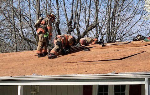 Charleston residence attic fire